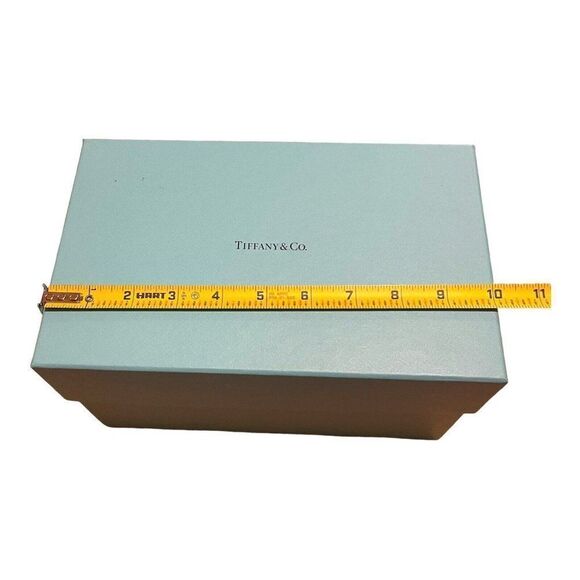 Authentic Tiffany & Co. Blue Gift Set Box With Ribbon 10”x6.25”x5.5” Present - Picture 8 of 10